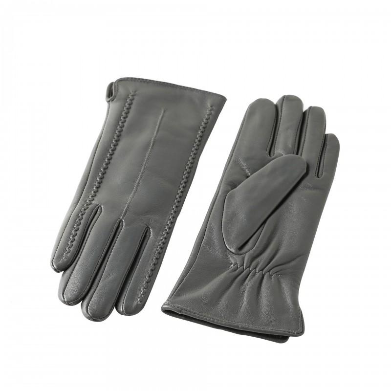 Womens Colored Sheepskin Gloves Warm Fleece Lined Genuine Leather Winter Outdoor Essential
