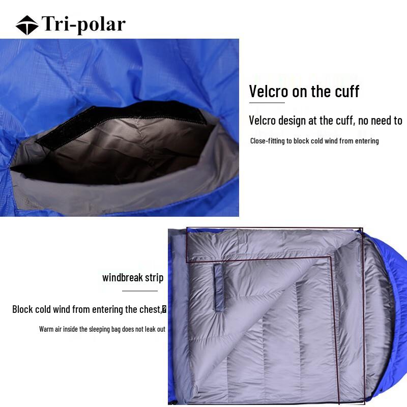 Tri-polar TP2940 -30°C Winter Camping Sleeping Bag