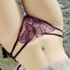 Mesh For Girls Thin Belt Transparent Korean Underwear Butterfly Embroidery Briefs Women Panties