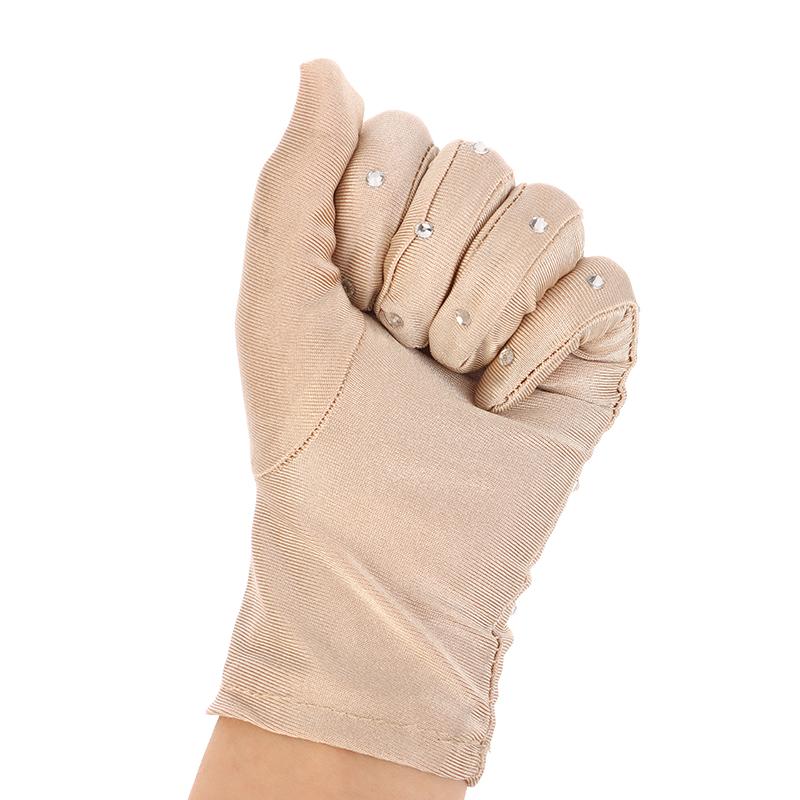 1 par skinnende kunstløphansker votter vaskbare hansker hurtigtørkende voksen skøyteoppvisning