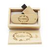 Bamboo & Wood 32GB USB Flash Drive with Custom Logo - Perfect for Graduation Souvenirs & Promotional Gifts