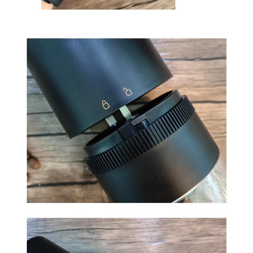 Portable Electric Coffee Grinder USB Rechargeable Coffee Grinder Electric Coffee Grinder Coffee Grinder