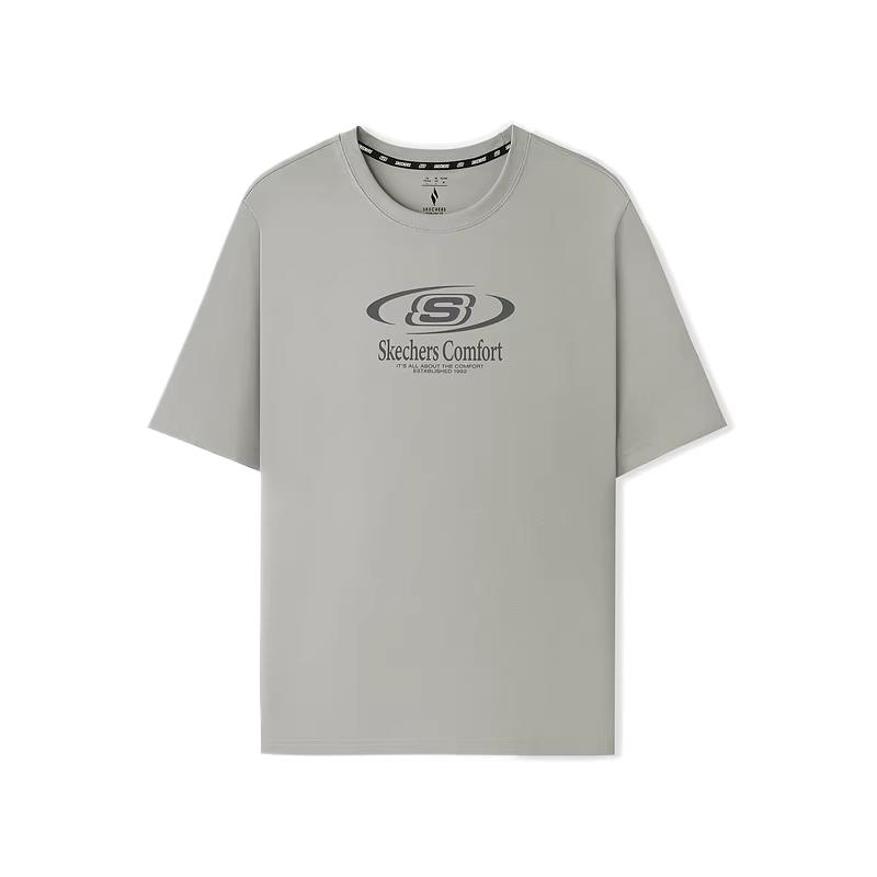Skechers Solid Color Breathable Fitted SS26 Regular T-Shirt Women tops L226U007-04H0 XS