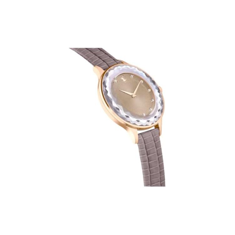 Swarovski Watch Quartz Movement Leather Strap Mother Of Pearl Dial 50 Meters Water Resistant Women watches 5649999