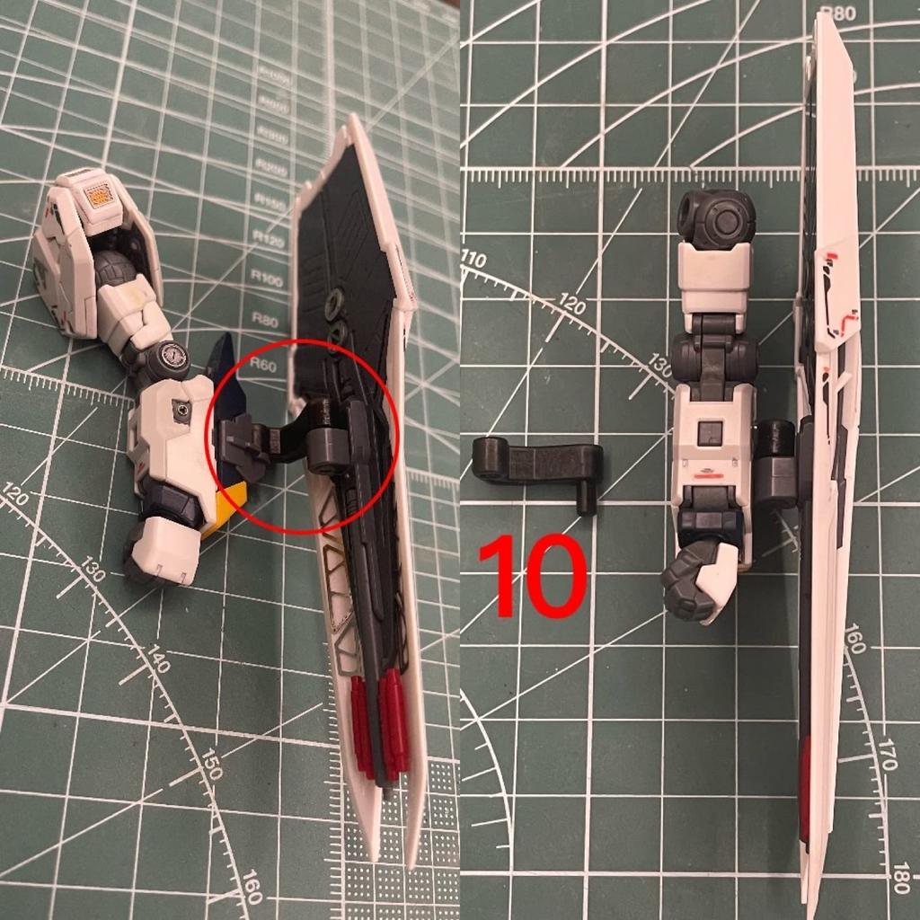 RG 1/144 RX-93 Nu Gundam Metal Vernier + Stainless Steel Parts + Decal Deluxe Edition Full Set (Silver + Red) [Parallel Import]