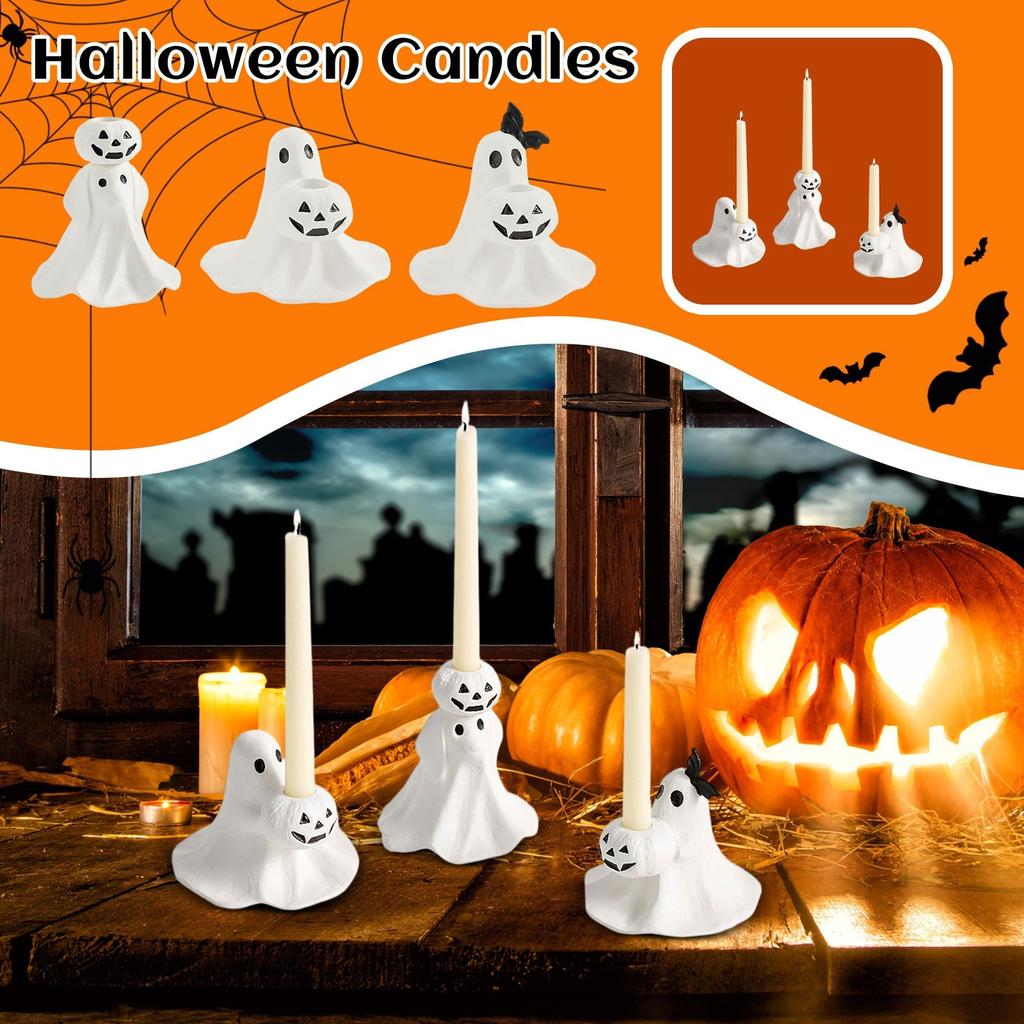 Candle Holder, The Best Gift For Halloween, The Candle Hole Is Separated By Aluminum Sheet