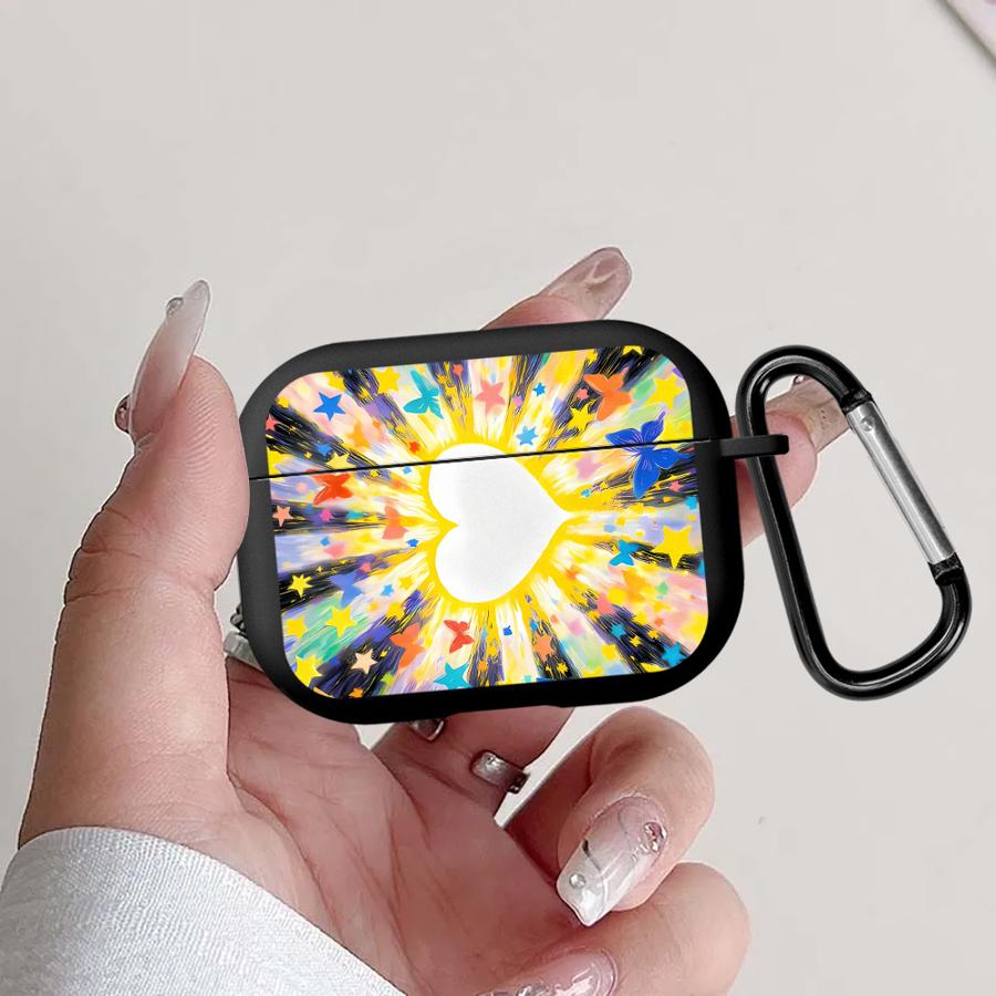 

Rainbow Swirl Art Earphone Cases Cover Case For Airpods 3 2 4 1 Pro2 Pro Pro3 Airpods 4