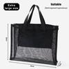 Netz-Kosmetik-Kulturbeutel Handtaschen Tragbar Reise Wasch-Körper-Duschwerkzeuge Organizer Große Kapazität Kosmetiktasche