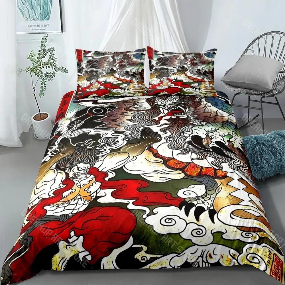 3D Print Rubber Boy Japanese Duvet Cover Set EU Single Double King US Twin Full Queen Size Bedclothes
