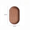 Japanese Rectangular Dinner Plate Walnut Wooden Tray Ins Wind Small Wooden Plate