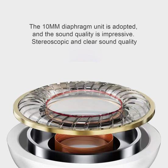 Sport Earbud with Microphone Anti-interference Noise Reduction Stereo Surround Heavy Bass Music Player Stable Signal 3.5mm Wired In-ear Earphone