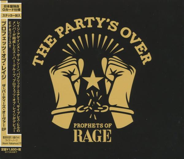 CD PROPHETS OF RAGE Partys Over 4252000269J Caroline Intern 2016 Япония Рэп Хип-Хоп R&B Б/у