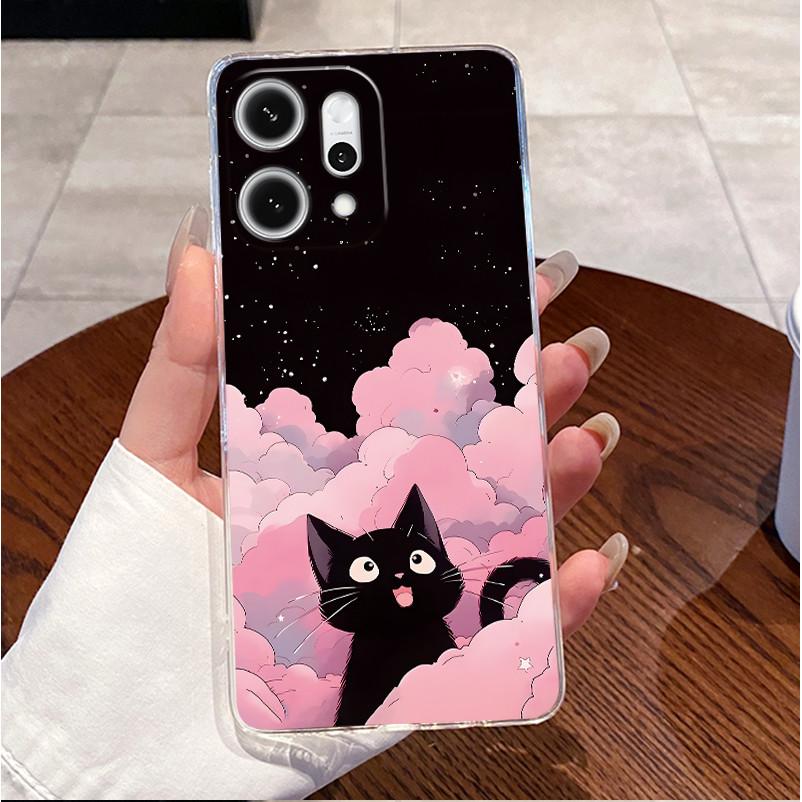 Case For OPPO Reno14 Reno 14 Pro 5G Luxury Cute Heart Rabbit Funny Casing OPPO Reno 14 14Pro Reno14Pro 5G Clear Soft Phone Case