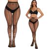 Women Adult Spider Web Pattern Sheer Fishnet Pantyhose Halloween Costume Tights