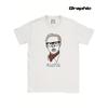Men' The League Of Gentlemen Edward Funny Novelty T-Shirt - "We'll Have No Trouble Here" Slogan Print, White Casual Round Neck Short Sleeve Tee for
