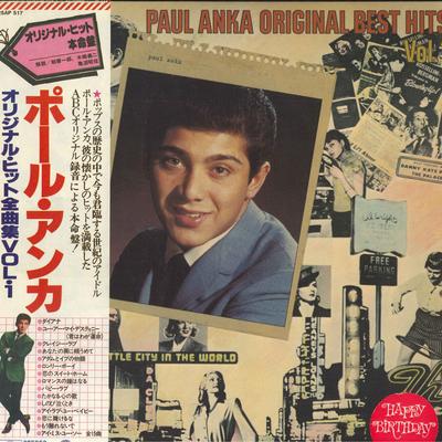 LP Record PAUL ANKA  Paul Anka Original Best Hits Vol.1 ECPO6PA EPIC 1974 Japan Obi Pop Used