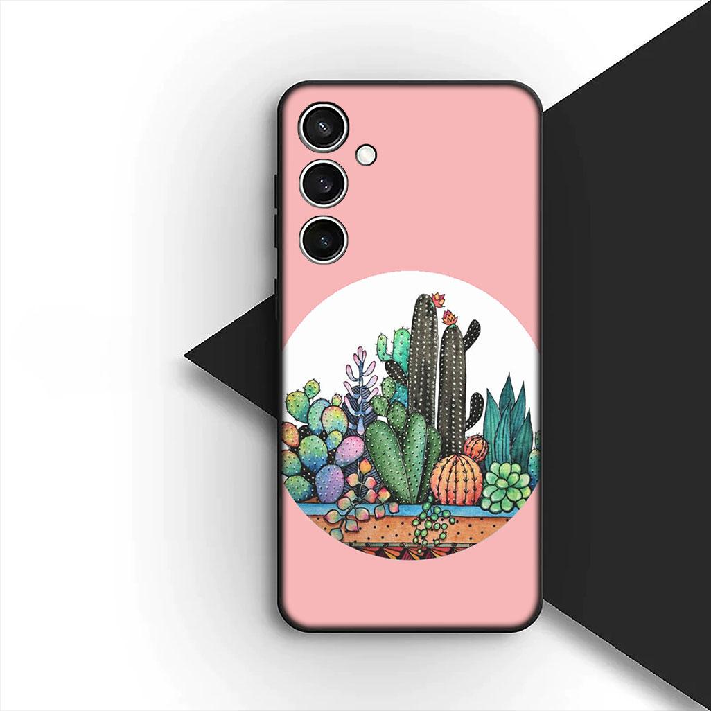 

Чехол для телефона с рисунком кактуса для Xiaomi Redmi Note 12 11 10 A3 Pro 10A 10C 12C Note12 5G 4G Защитный чехол Redmi Note 11S 4G