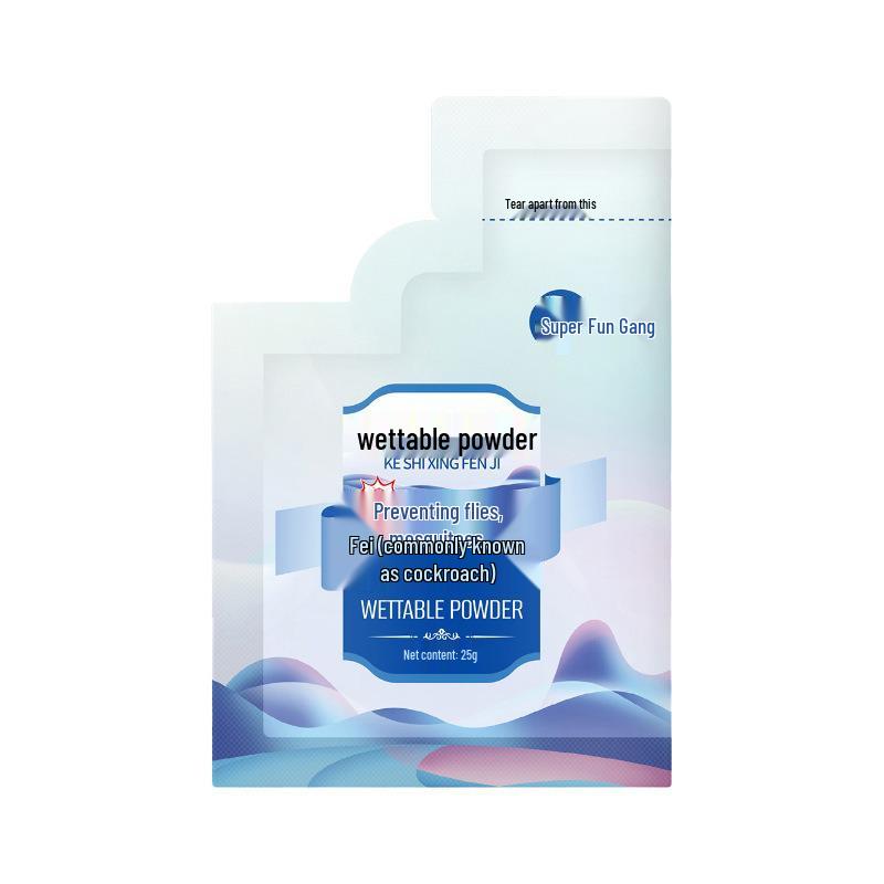 25g Cypermethrin 5% WP: Hocheffizientes Innenraum-Spray zur Bekämpfung von Kakerlaken, Mücken und Fliegen