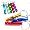 Aluminum Alloy Survival Whistle, Training Whistle Emergency Tool For Hiking/Camping/Mountaineering