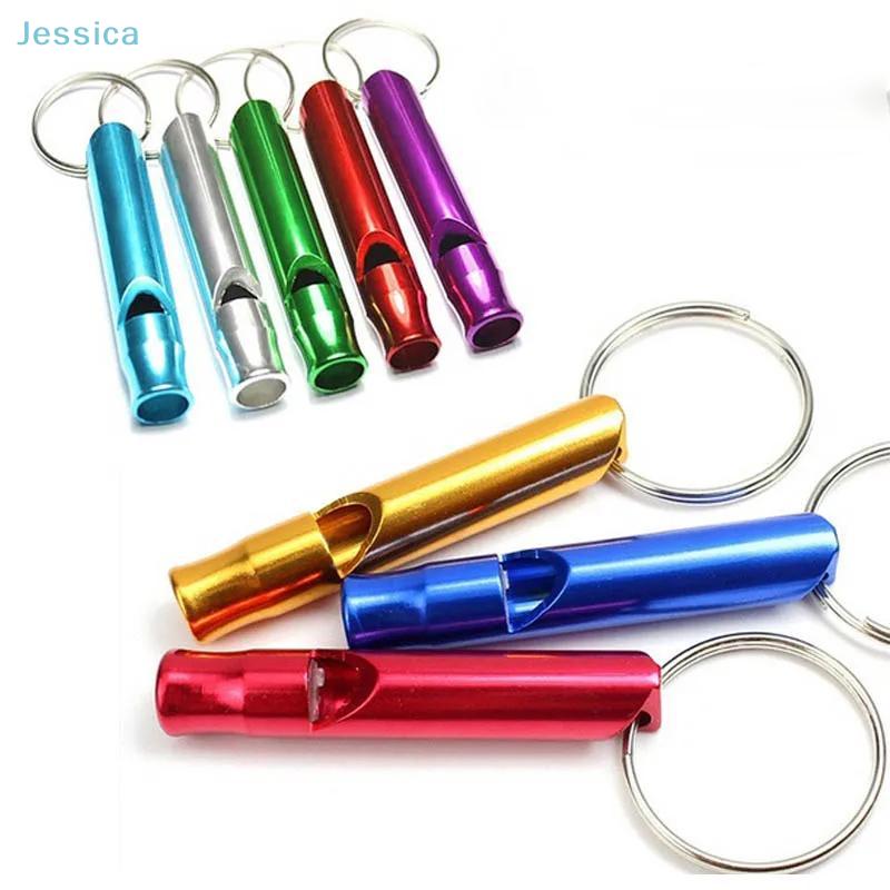 Aluminum Alloy Survival Whistle, Training Whistle Emergency Tool For Hiking/Camping/Mountaineering