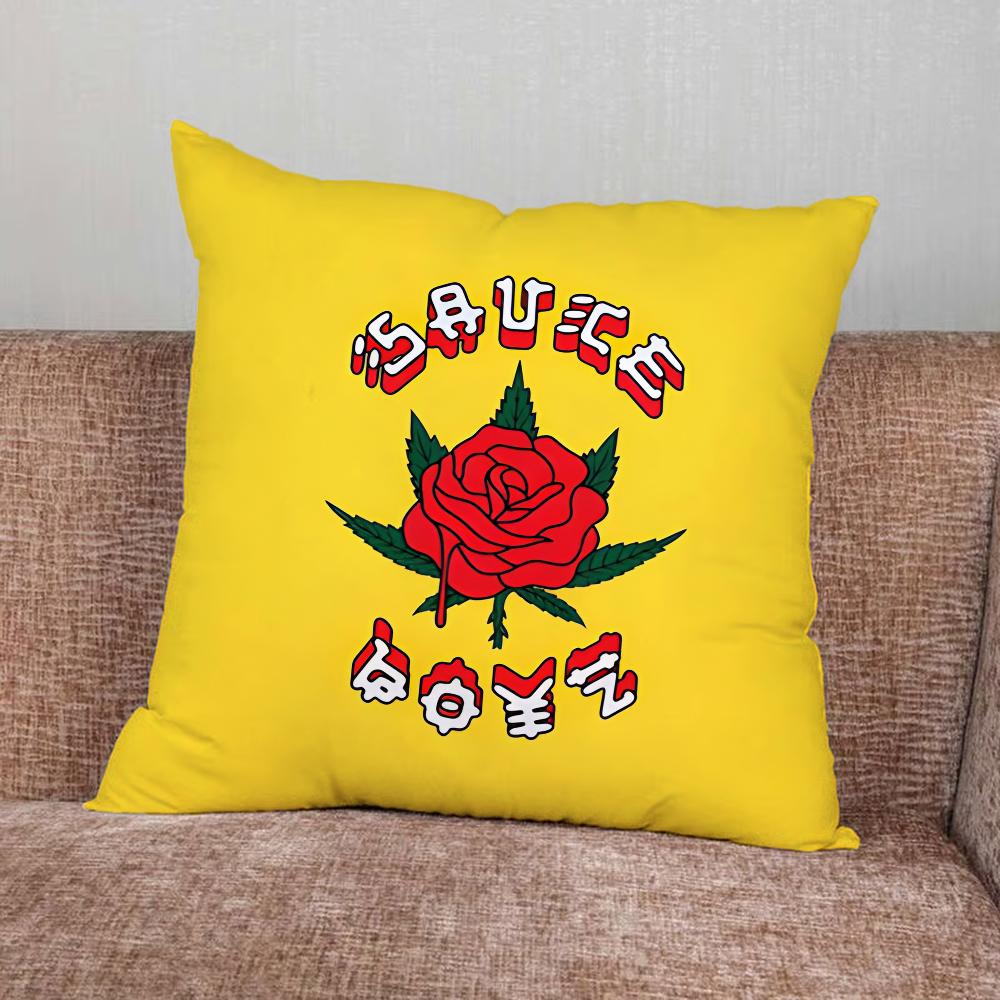 E-Eladio Carrion Sauce Boyz Pillow Case For Home Bedroom Car Office Decoration Living Room Sofa Cushion Cover Suitable