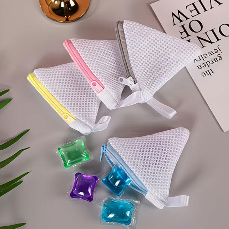 Thickened Mesh Laundry Bag Washing Machine Special Laundry Pouch Reusable Durable Protection Bag for Clothing Underwear Socks Bra Care