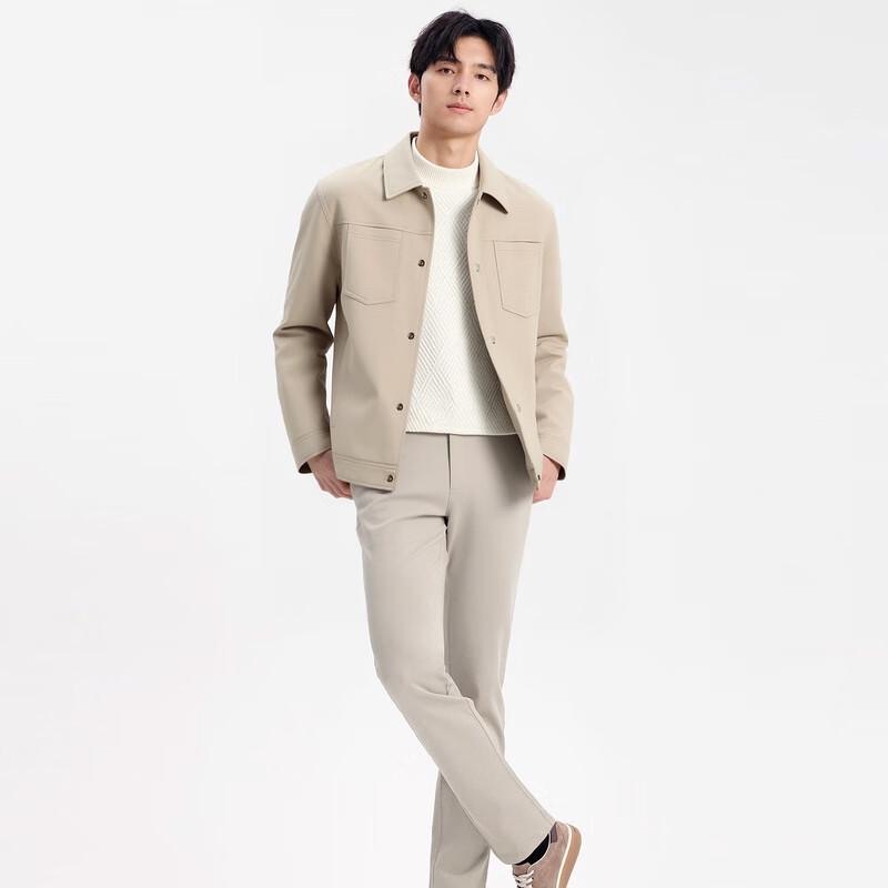 Fengmao Men's Padded Turn-down Collar Workwear Jacket