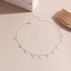 Star Necklace Pendant Chain Necklace Star Pendant Collar Clavicle Star Pendant Necklace Alloy Material for Women Girls