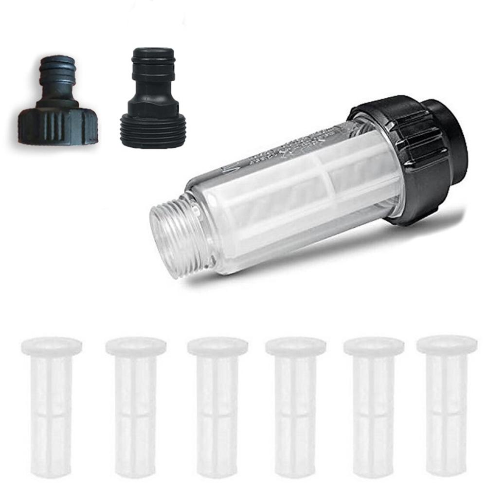 Vysokotlaký čistič Vodní filtr Pro Karcher K2 K3 K4 K5 K6 K7 G 3/4'' Vodní filtry se 2 filtračními vložkami Pro Lavor Pro Nilfisk