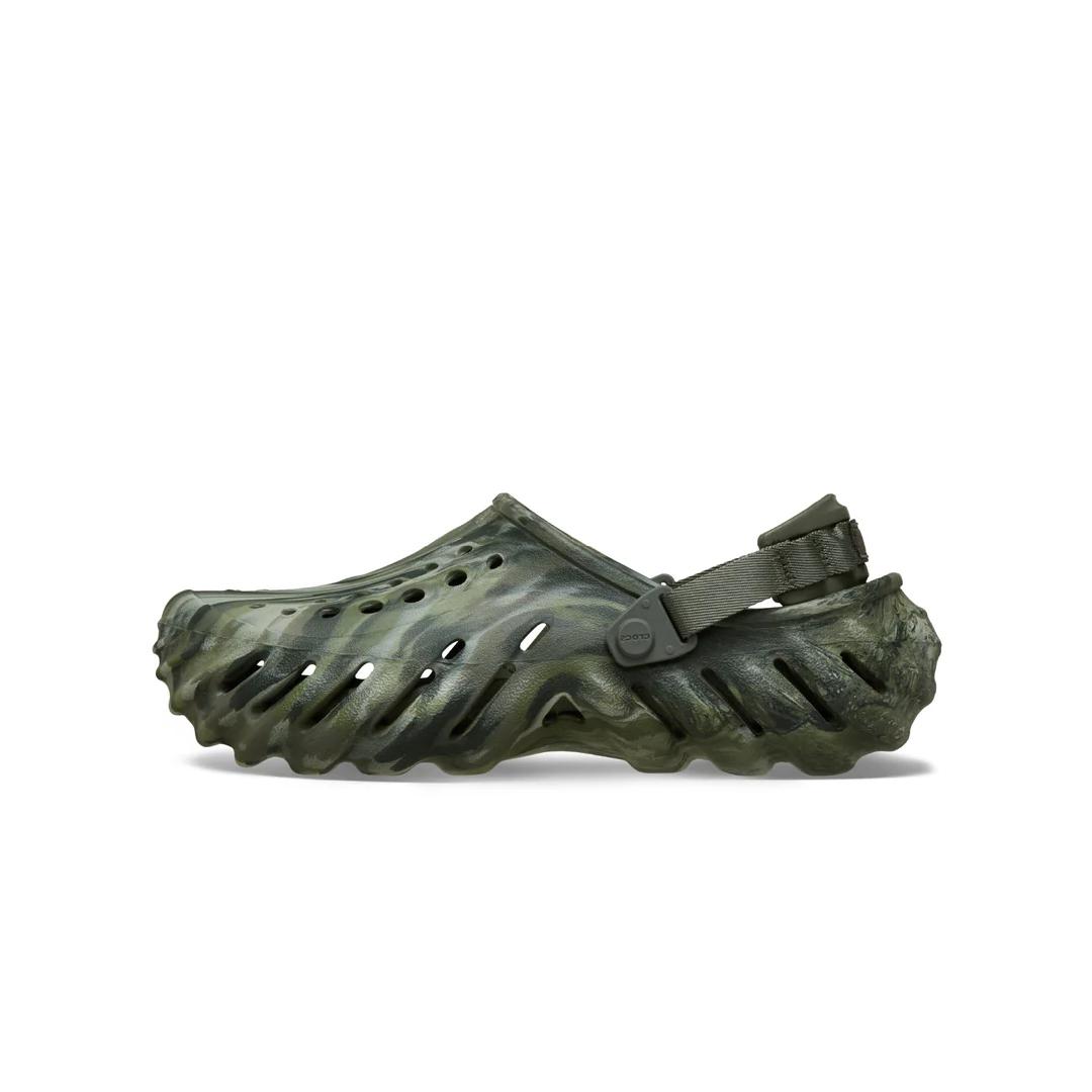 Crocs Echo Clog Clogs Unisex Dark Green 208454-3N4 41-42