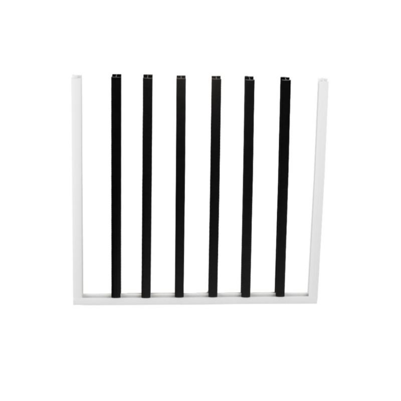 Adhesive Coffee Pods Holders Wall Mount PVC Materials Space Efficient Storage Rack Suitable With Various Brands Easy Installation No Damage To Front