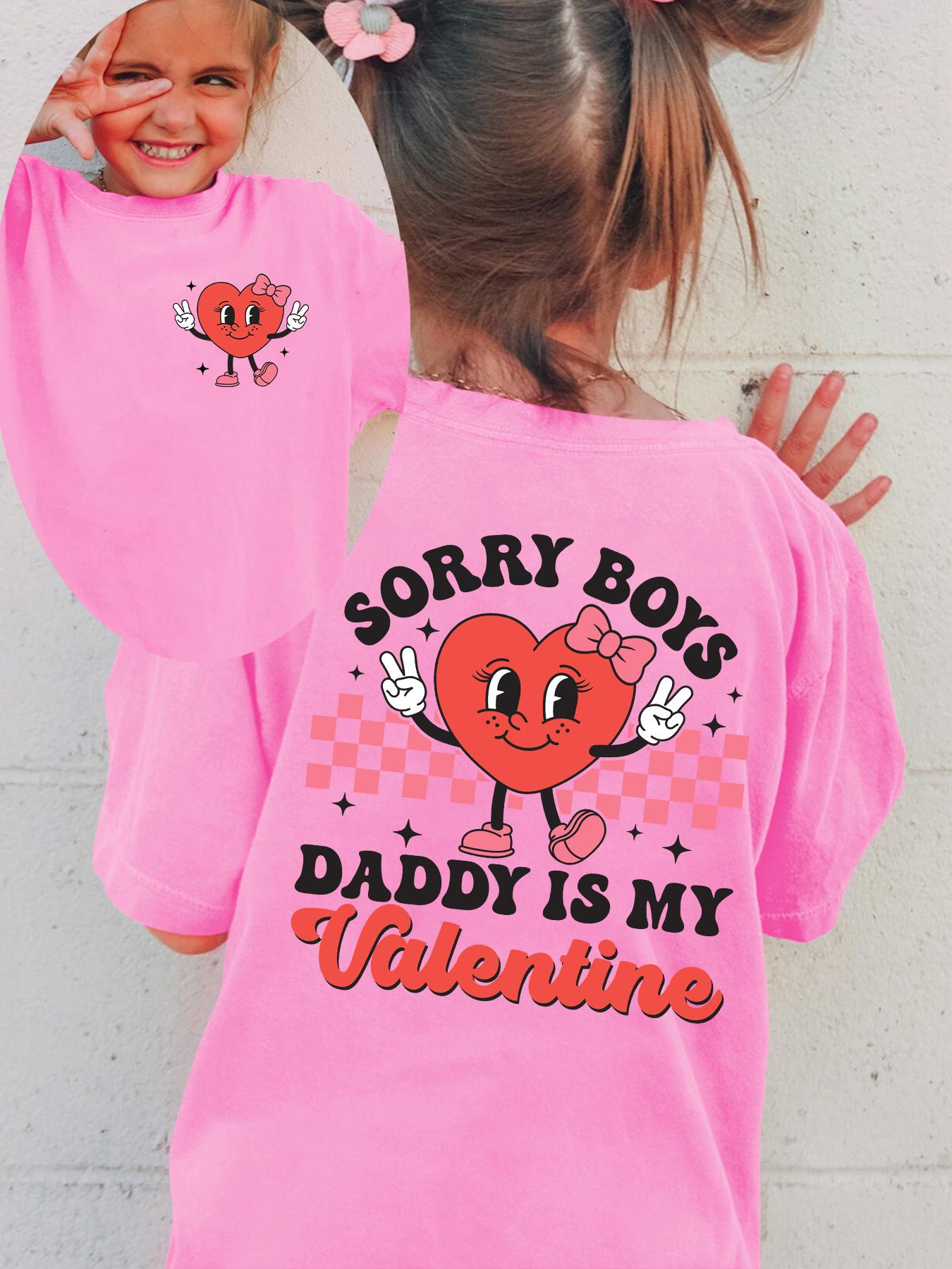 

Summer fashion girls short-sleeved T-shirt with cartoon pattern double-sided printing casual versatile top 160