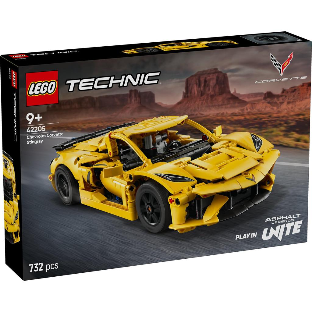 LEGO Technic Chevrolet Corvette Stingray 42205 Toy for Boys and Girls