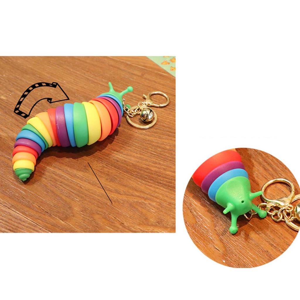 Stress Reliever Toy Fidget Toy Children Adult Slug Puzzle Peristalsis Funny Caterpillars Anti Stress Squishy Toy
