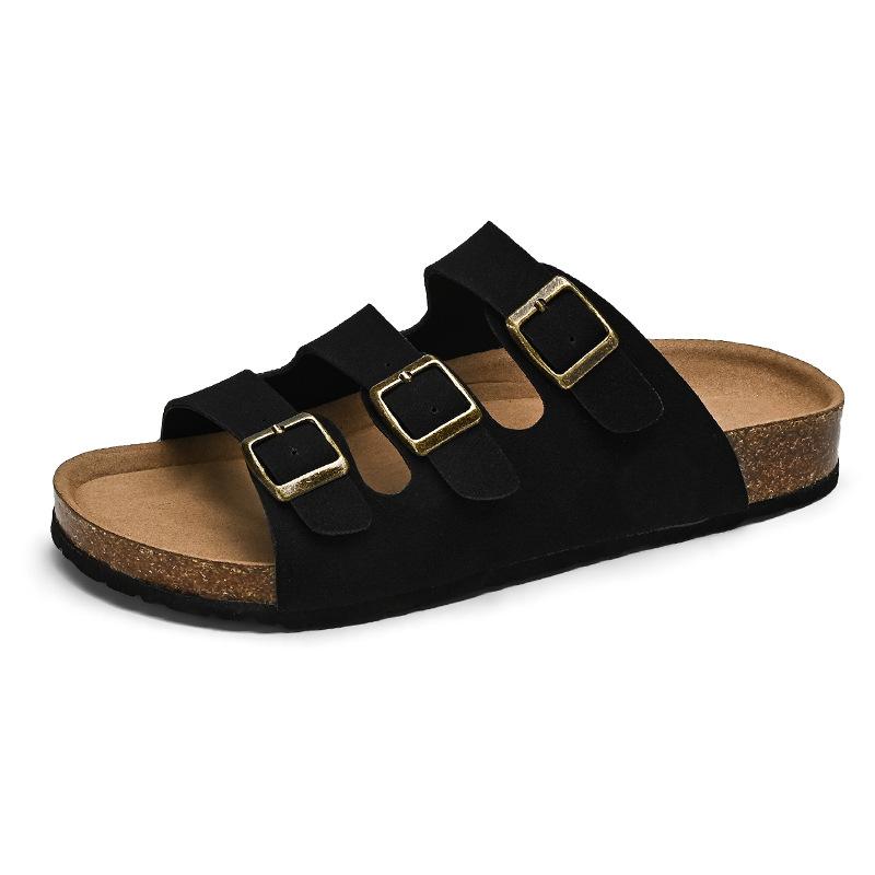 

Sandals men s summer new Boken casual two wear beach shoes men s breathable wear-resistant trend driving cool slippers men 45