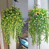 Eucalyptus Camellia Hanging Artificial Flower Vine