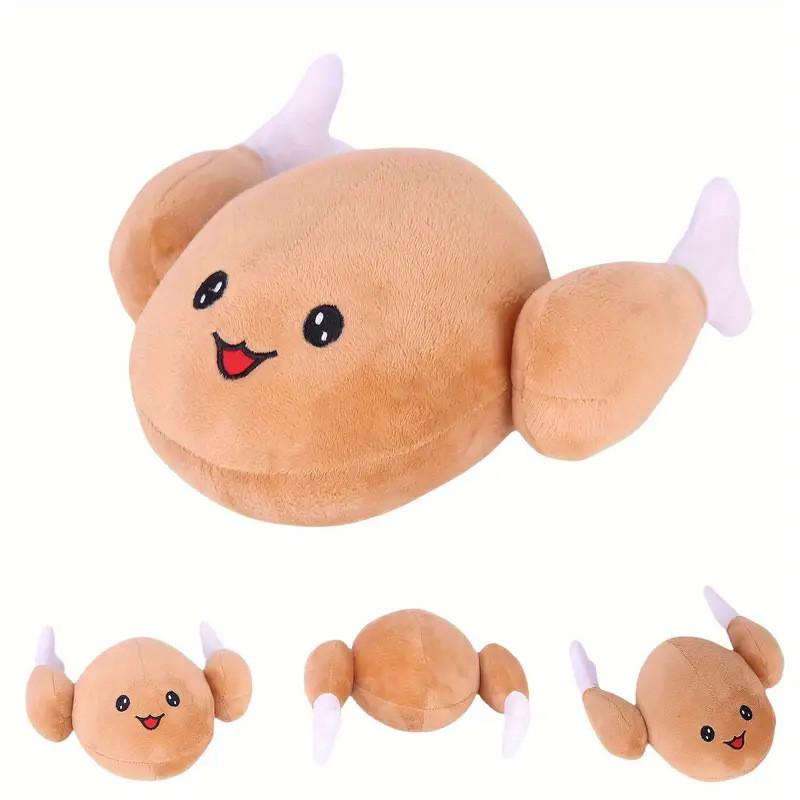 Turkey Day Thanksgiving Legs Plush Toys Stuffed Animal Cartoon Doll Decor Home