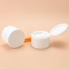50/80/100g White Empty Plastic Flip-Top Container Refillable Bottle With Hand Pulled Mat And Spoon Face Cream Jar Cosmetic Box