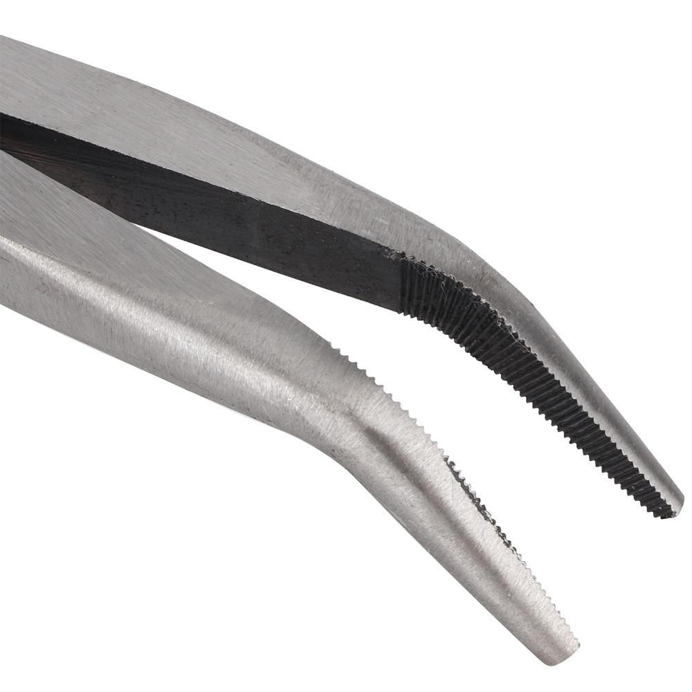 11 Inch Long Reach Pliers Curved Needle Nose Repairing Tools Convenient Needle Nose Pliers Crafts