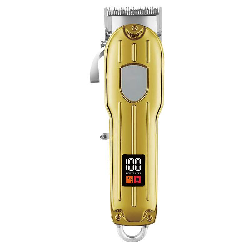 High-Power Rechargeable Hair Clipper Set for Balding & Carving - Parent-Child Use