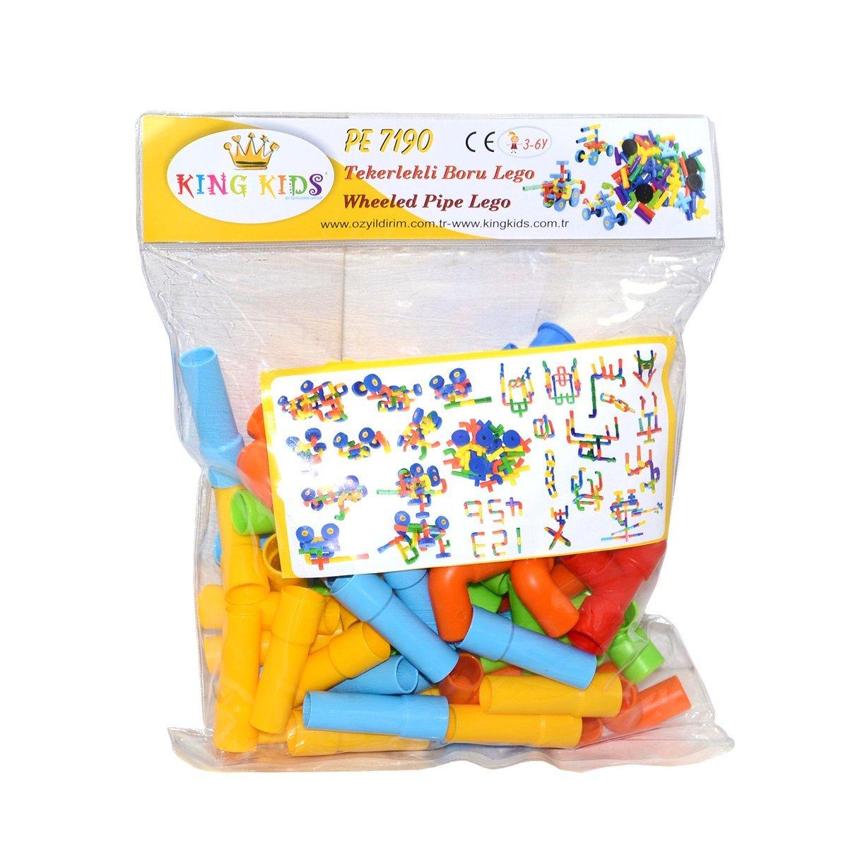 

7190 Колесная труба Lego 72 штуки -5105