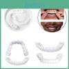 Upper Teeth Lower Dental Veneers Denture Tooth Cover Simulati Set
