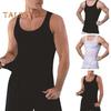 Men Body Shaping Vest Compression Abdomen Tummy Control Shirt Slimming Body Corset Vest Slim Underwear Sports Vest Shapewear for Daily Wear Exercise