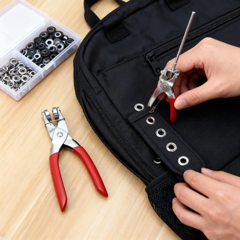 Heavy Duty Alloy Steel Eyelet Installation Grommet Pliers Suitable For Shoes Bags Craft Projects Comfortable grip Design