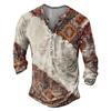 Men's Long Sleeve Graphic And Embroidered Fashion T-Shirt  Spring And  Long Sleeve Printed Pullover Sweatshirt