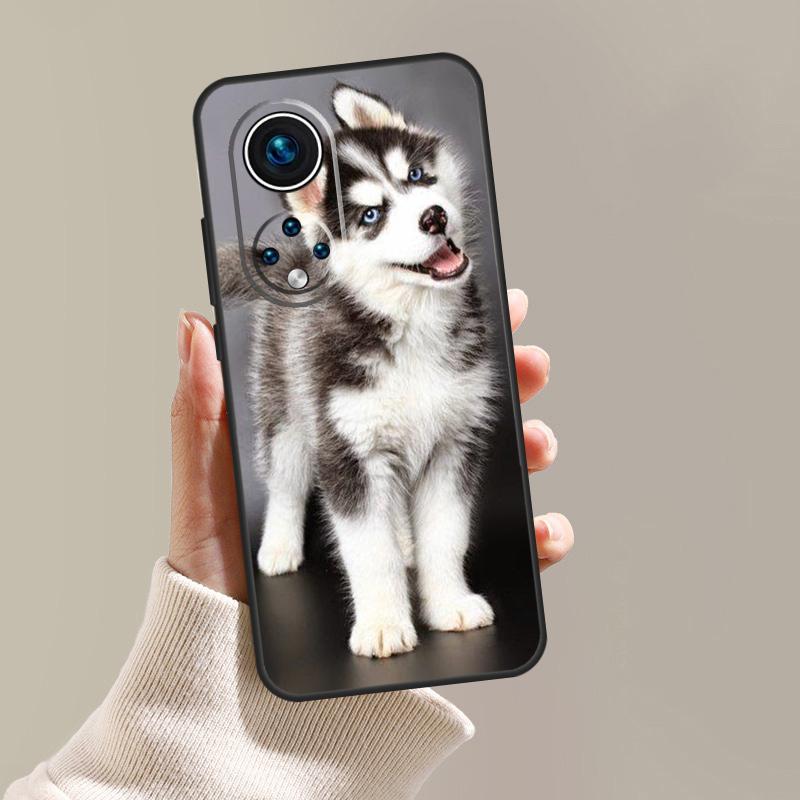 Animal Husky Puppy Case For Honor Magic 8 6 5 7 Lite 400 Pro 200 90 70 50 X8c X8b X9a X9b X9c X9d Win RT Cover