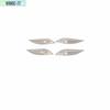 Fits For BMW X1 E84 2010-2014 2015 ABS Silver Interior Door Bowl Cover Trim 4PCS