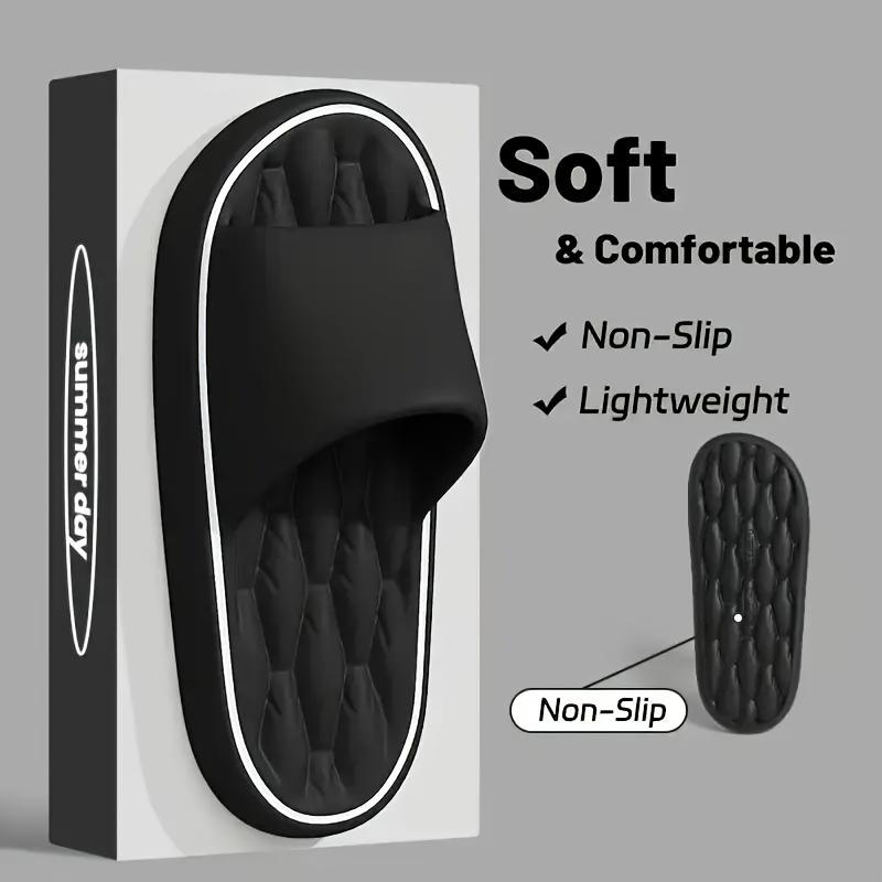 

Женские комнатные/уличные удобные нескользящие тапочки для ванной 36-37 чёрный