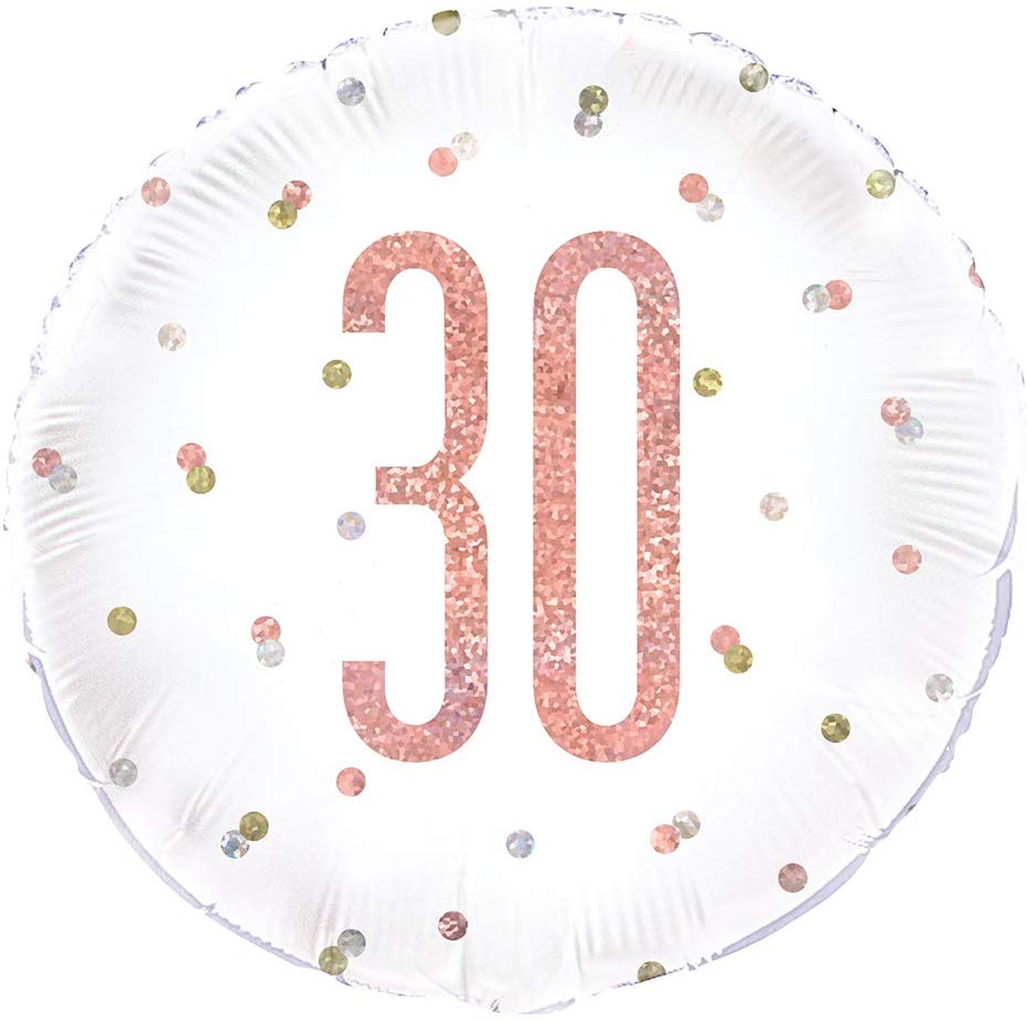 Balon Foliowy 30 Urodziny 18 Cali