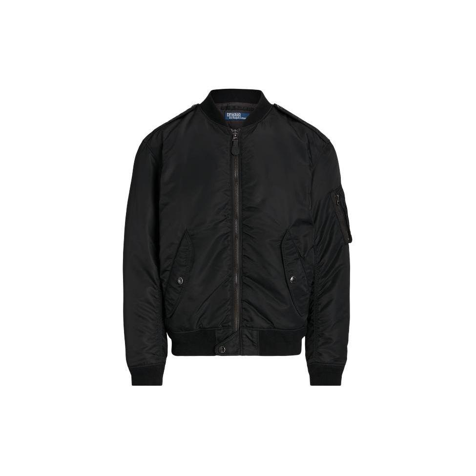 

Polo Ralph Lauren Solid Color Thickened Long Sleeve Down Jacket Men Outerwear Black MNPOOTW16021303-001 S